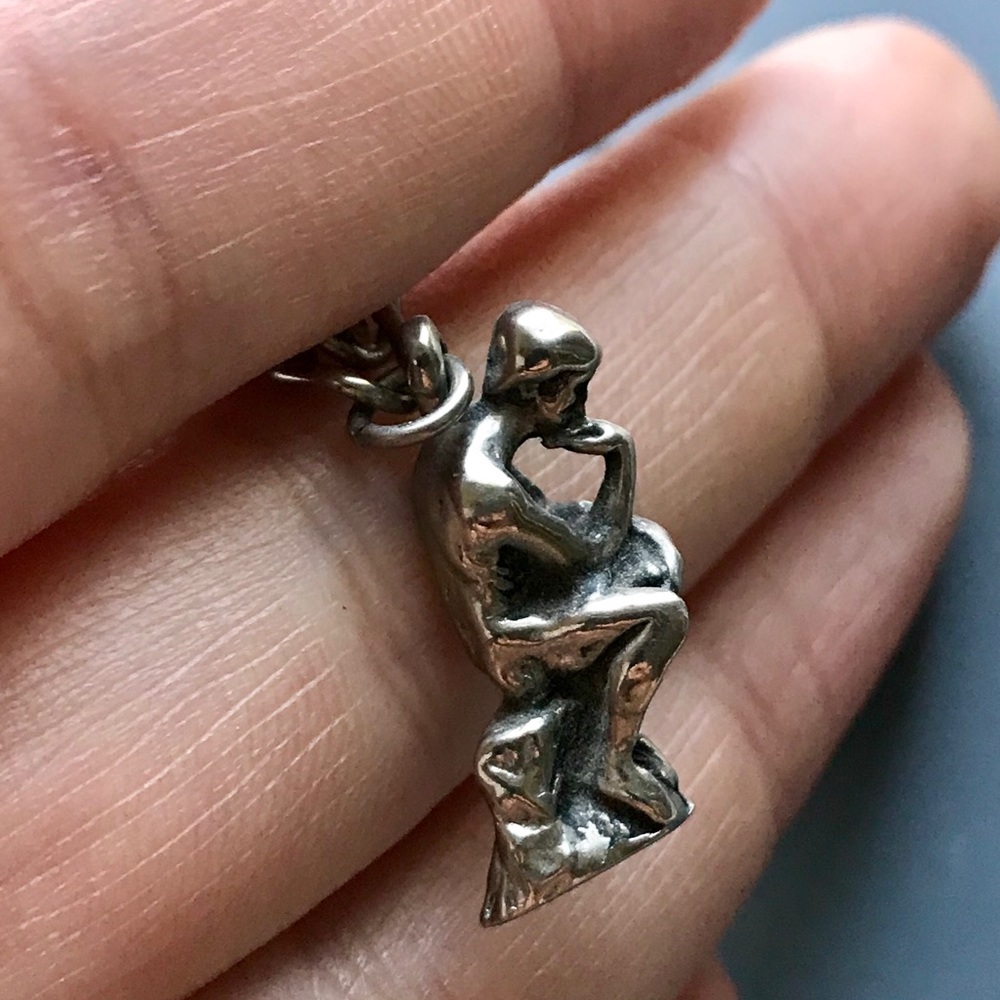 Vintage Rodin “The Thinker” charm